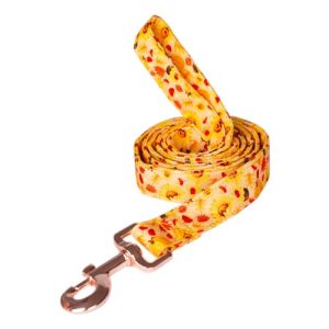 Tunkoo Premium Dog Leash with Sunflower Floral Pattern – A Stylish and Sturdy Pet Accessory