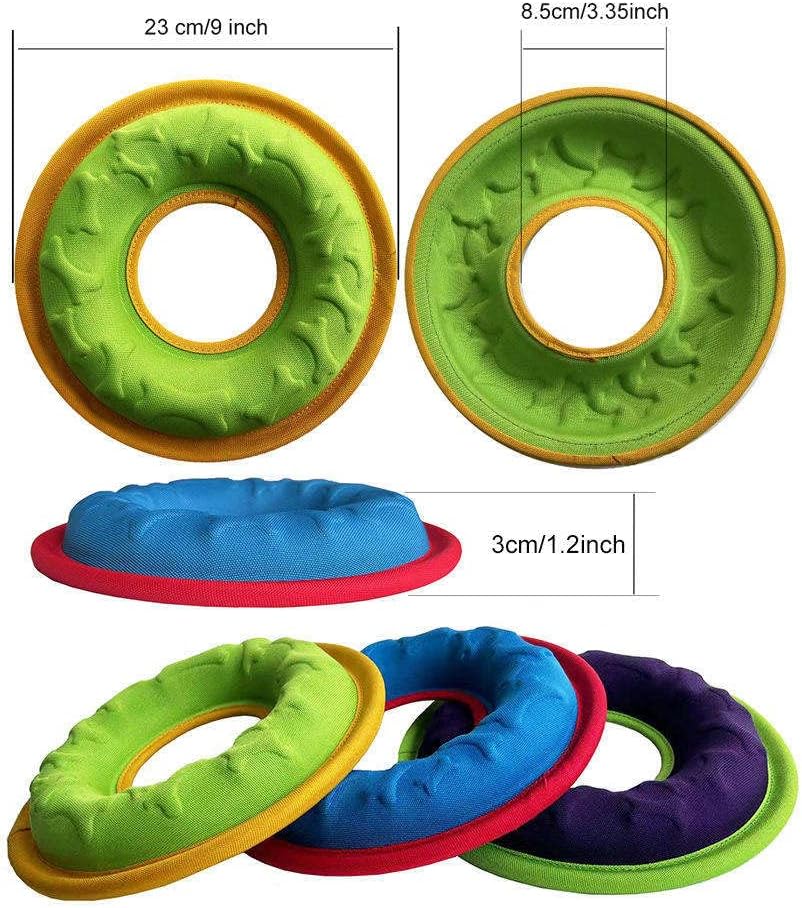 Indestructible Dog Flying Disc - The Ultimate Toy for Interactive Fetch Play