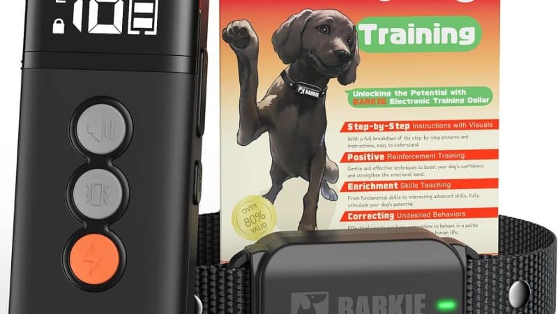 BARKIE Dog Training Collar: The Ultimate Training Tool for Your Furry Companion