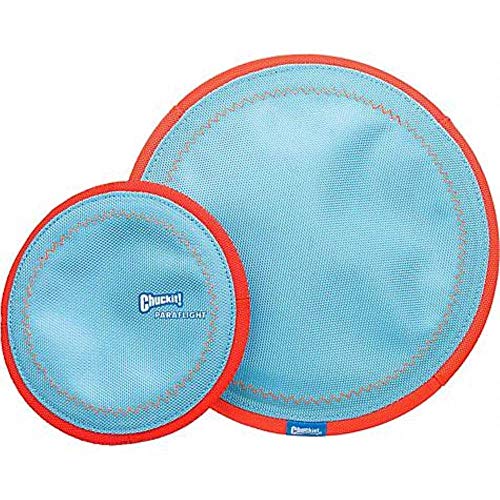 Chuckit Paraflight Large (Pack of 2) - The Ultimate Frisbee for Dogs