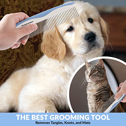 Metal Dog Grooming Comb: The Ultimate Solution for Tangles and Mats | We Love Doodles Review